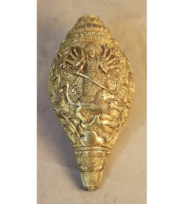 Brass Durga Shankh Pcs 
