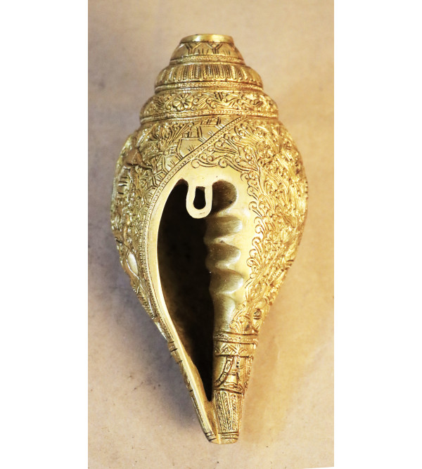 Brass Durga Shankh Pcs 