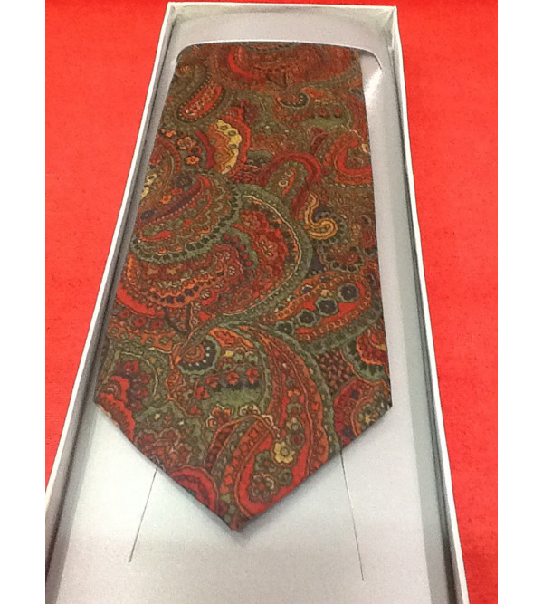 TIES PRINTED SILK  1PC