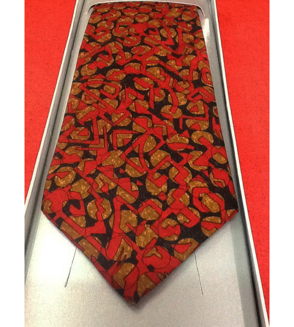 TIES PRINTED SILK  1PC