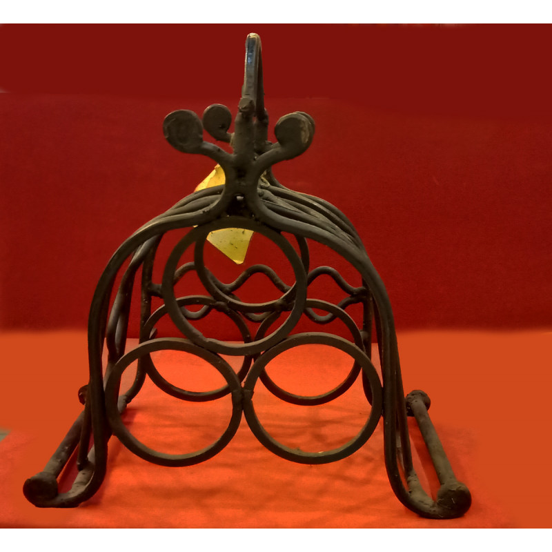 Iron Artifact Handcrafted In Bastar Art Size 13X13 Inches