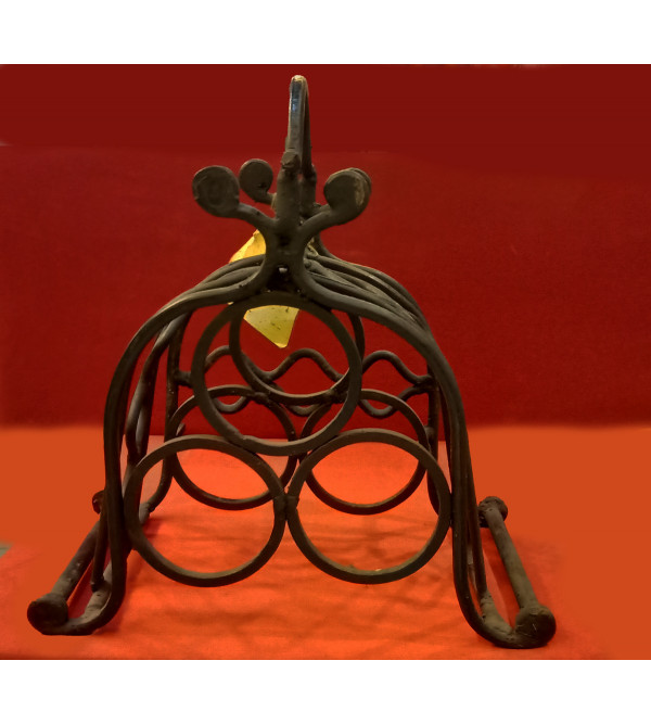 Iron Artifact Handcrafted In Bastar Art Size 13X13 Inches