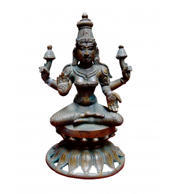 Laxmi Handcrafted In Bronze 