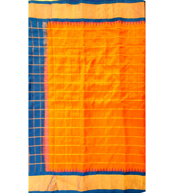 Gadwal Silk Hand Woven Saree With Blouse