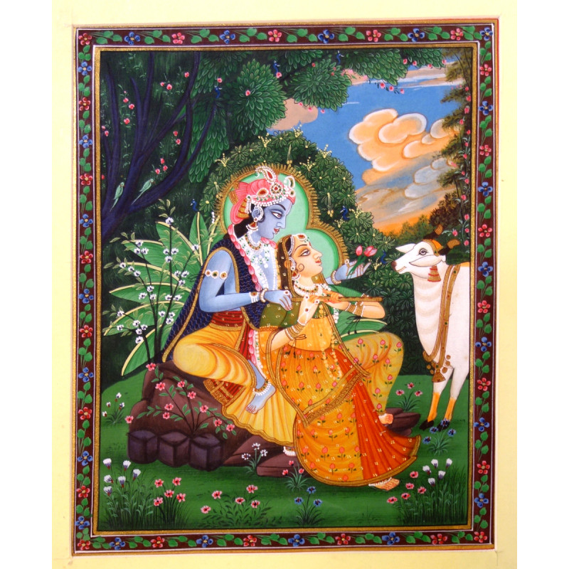 Rajasthani Miniature Handmade Painting