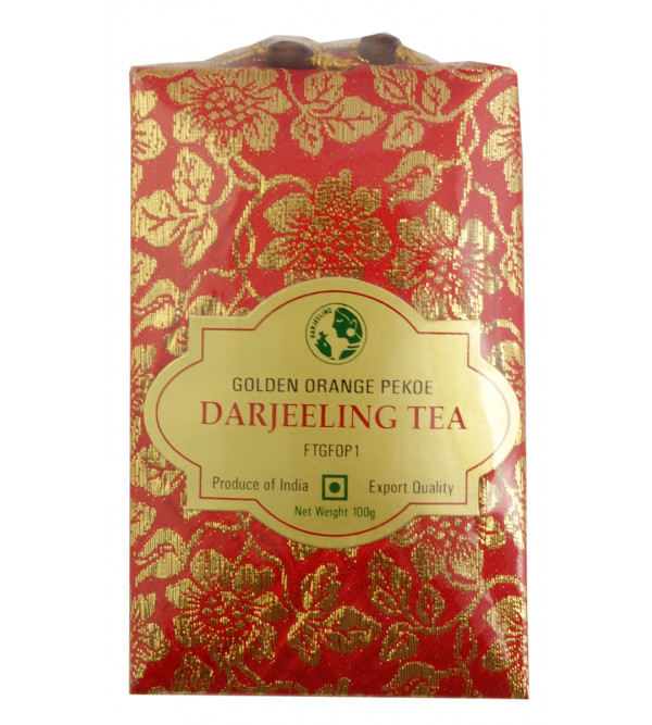 Silk Pouch Darjeeling  Tea 100 GMS