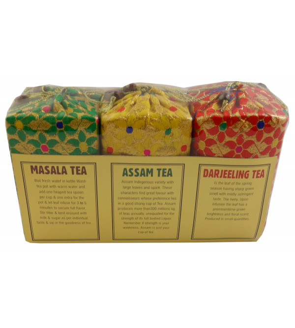 Silk Pouch 3 IN 1 Darjeeling Assam Masala  300 GMS