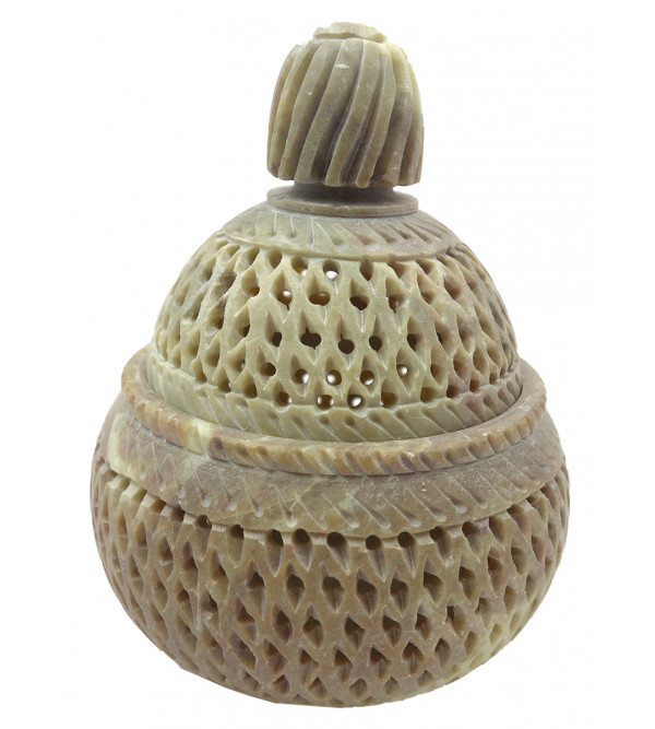 Handicraft Soft Stone Handi Carved 3 Inch 