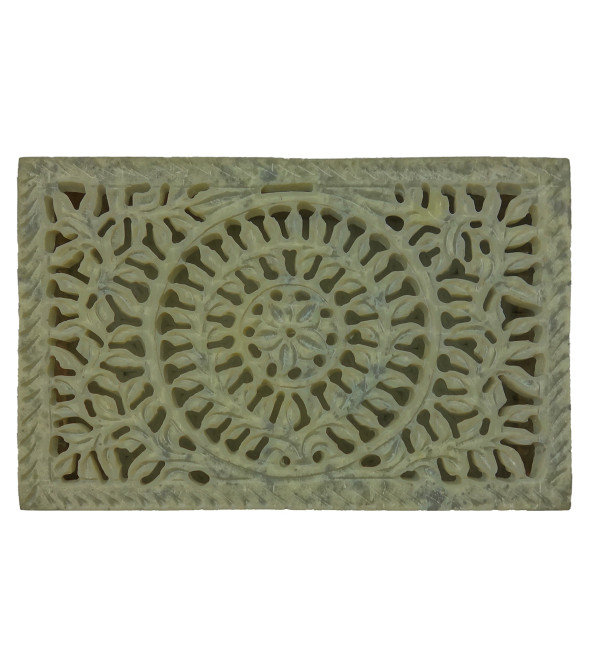 Handicraft Soft Stone Box 6x4x1.5 Inch 