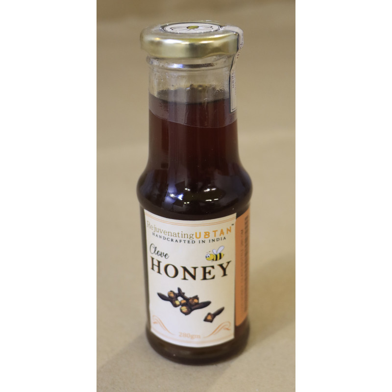 Clove Honey  Glass Bottle 280 Gm