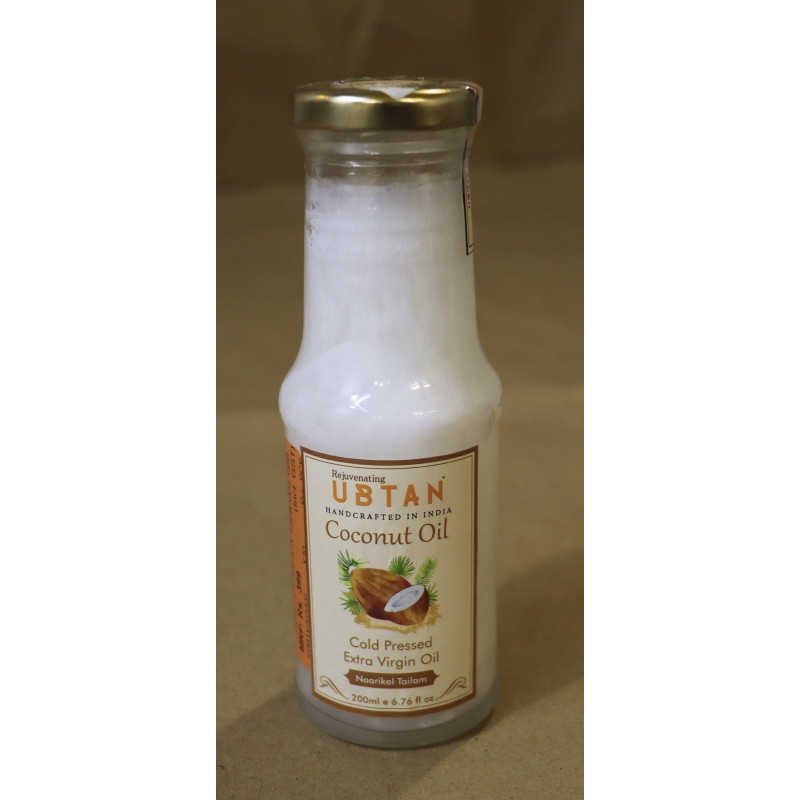 Virgin Coconut Oil  Glass Bottle 200 Ml 