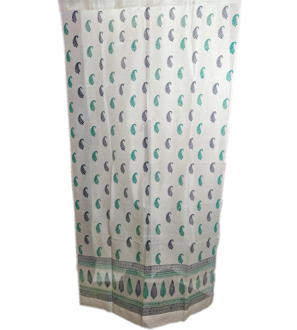 Chanderi handwoven Curtain Size 44x84 Inch
