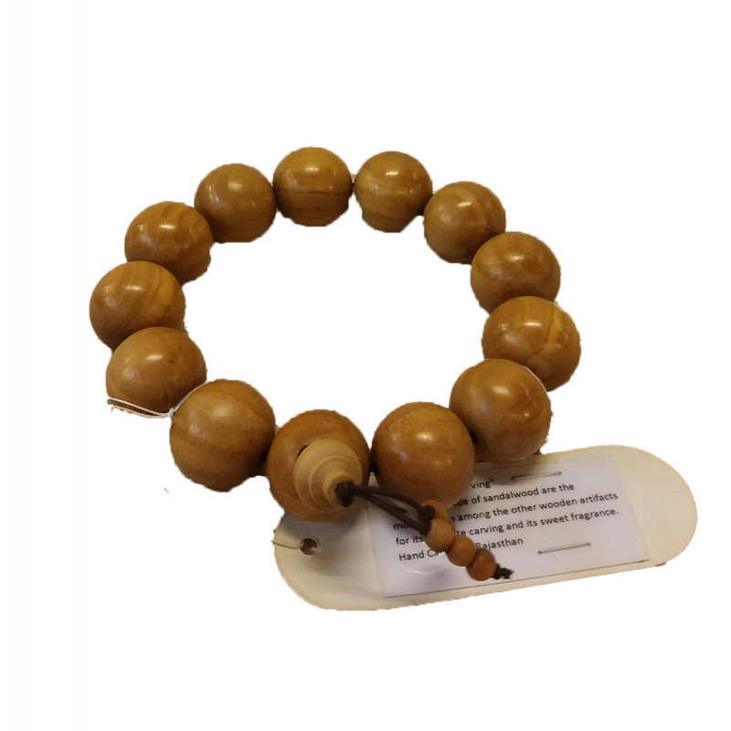 Sandalwood A Grade Bracelet – 18 MM