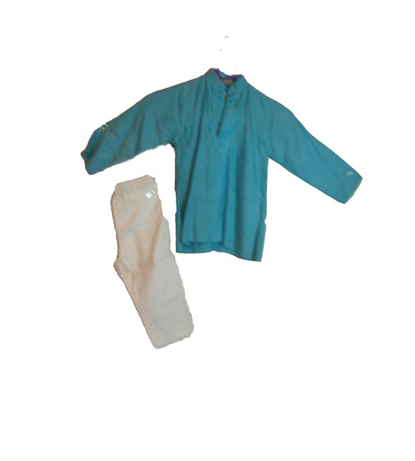 Cotton Kurta Pyjama Set Size 1-2 Years
