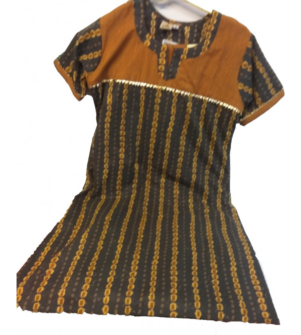 Printed Cotton Salwar Kameez Set Size 10 to 12 Year