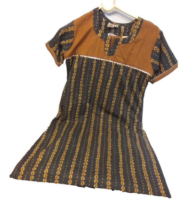 Printed Cotton Salwar Kameez Set Size 10 to 12 Year