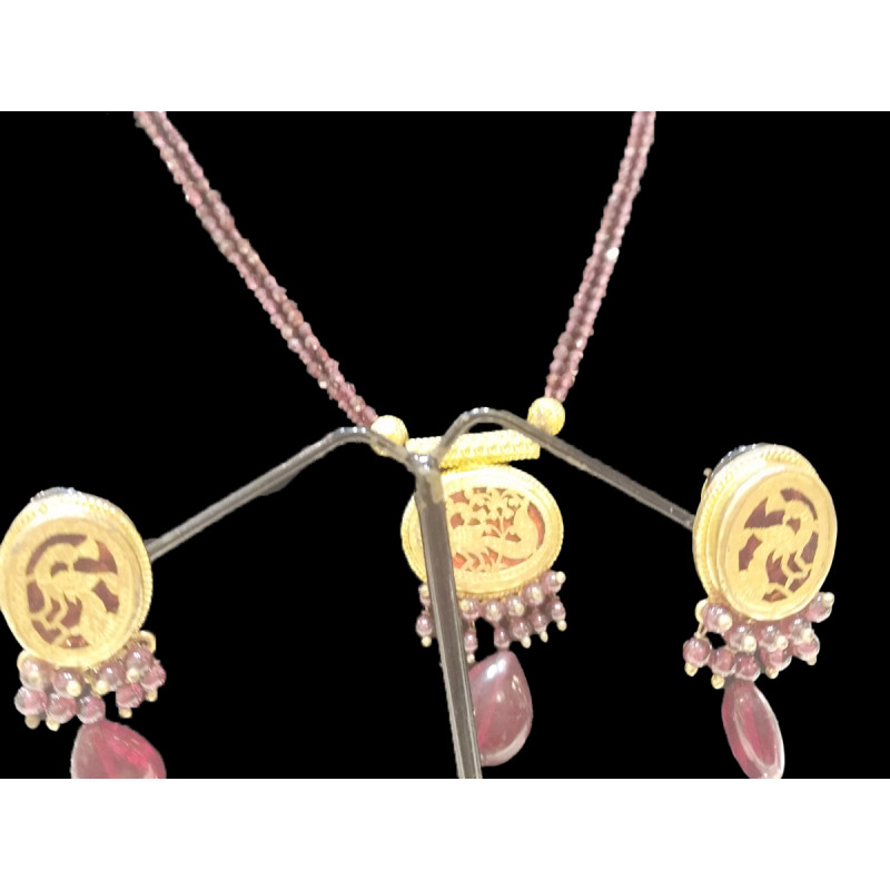 THEWA NECKLACE SET ASSTD COLOUR