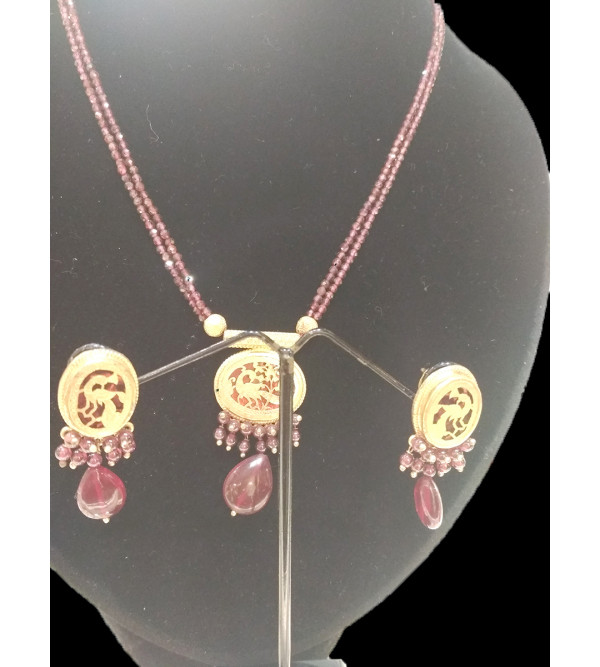 THEWA NECKLACE SET ASSTD COLOUR