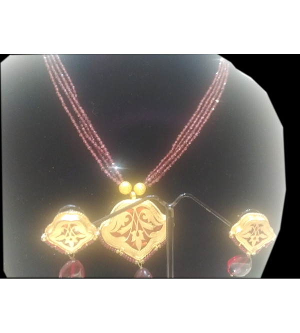 THEWA NECKLACE SET ASSTD COLOUR