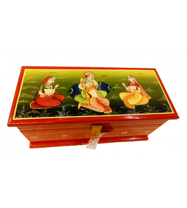 Wooden Hand Painted Box 