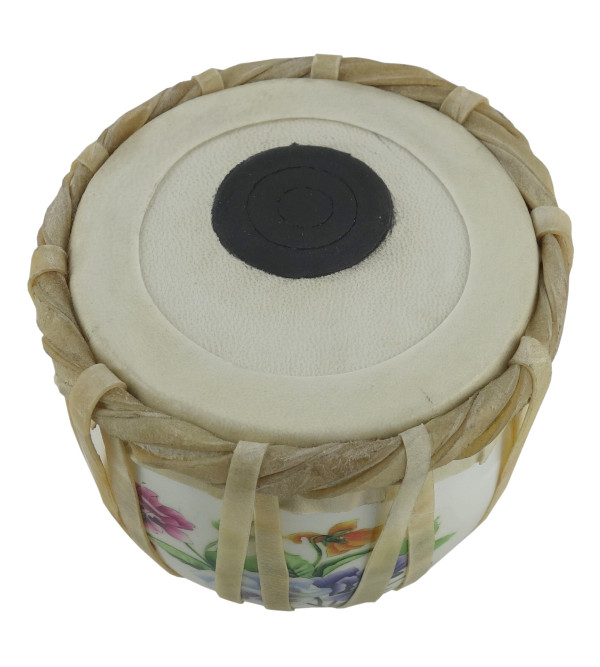 HANDICRAFT MUSICAL INSTRUMENT TABLA PAIR WOODEN 4 INCH