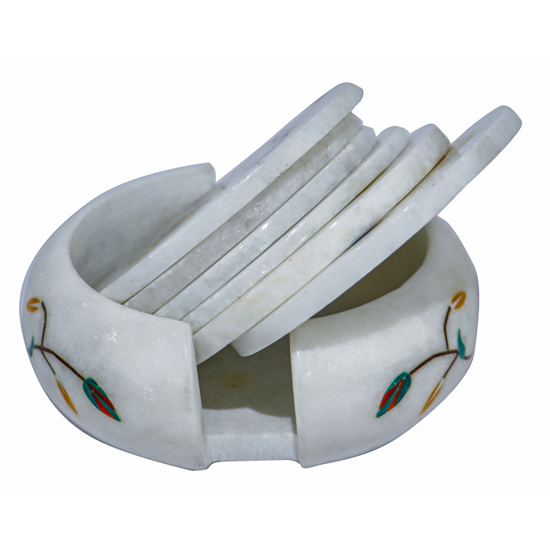 MARBLE COSTER SET 3.5 INCH ST 350/440/190