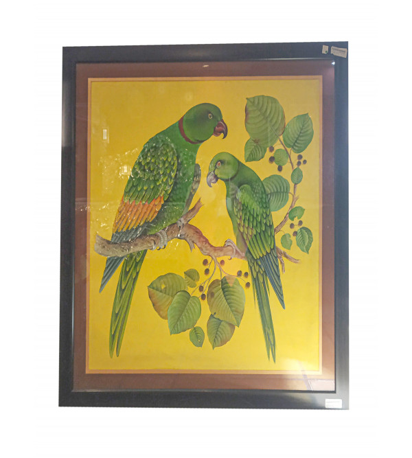 Traditional Bird Handmade Painting