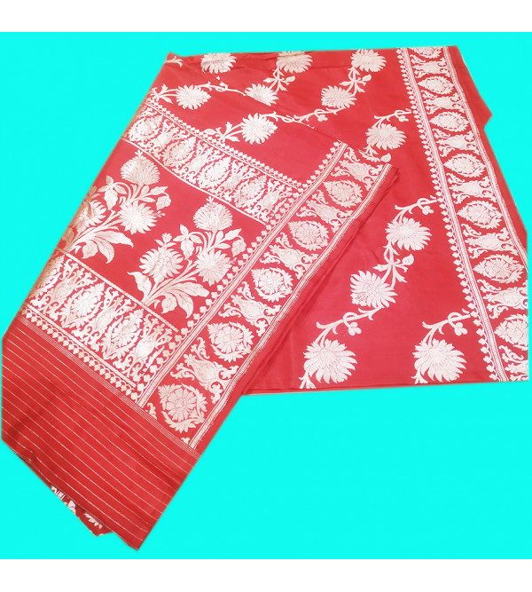 Katan Silk Handloom Banaras Kadua Saree with Blouse