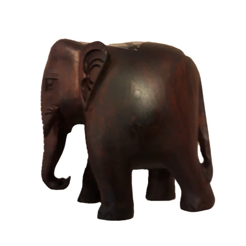 Red Sandalwood Handcrafted Elephant
