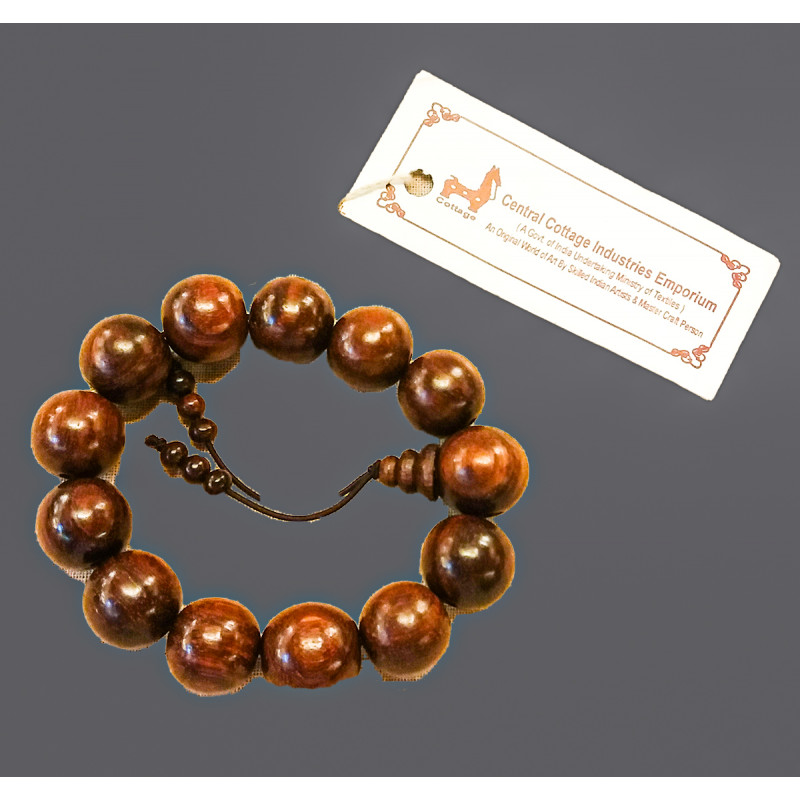 Red Sandalwood Handcrafted Bracelet