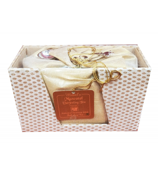 Muscatel darjeeling tea silk box 250 gm