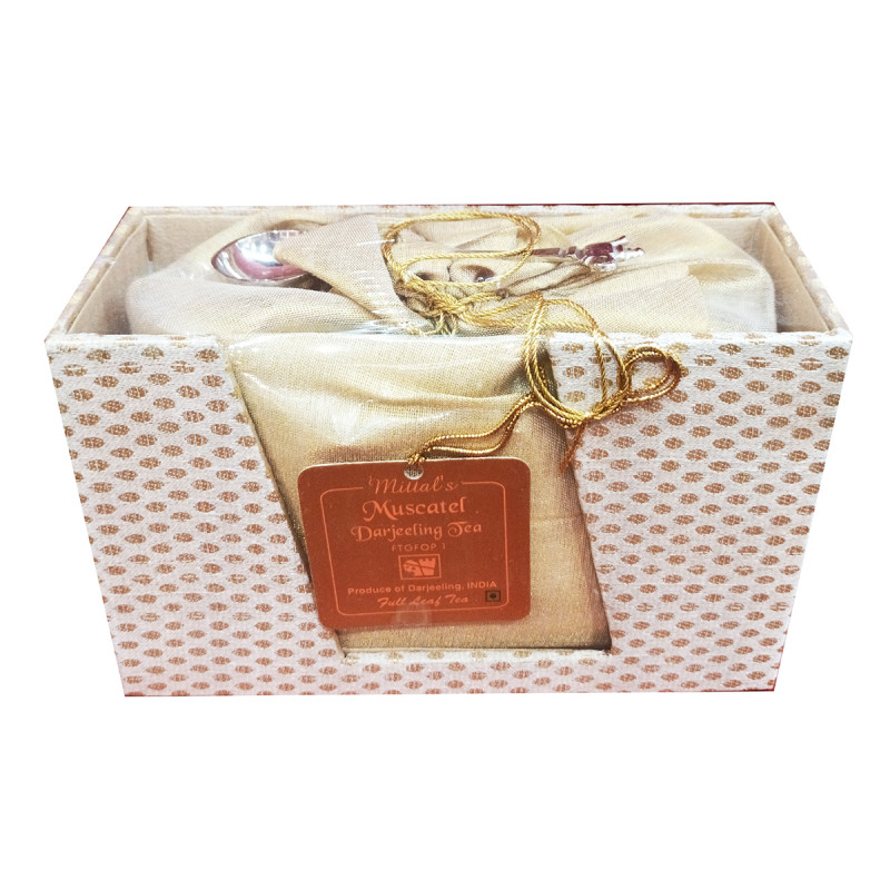 Muscatel darjeeling tea silk box 250 gm