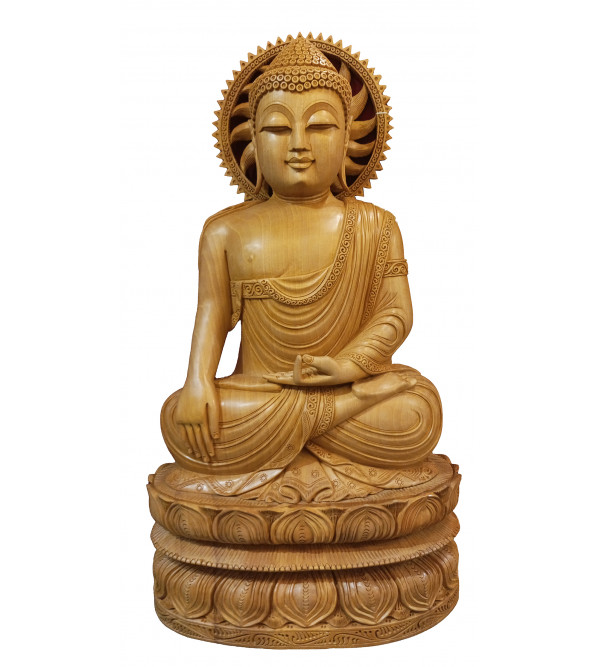 Kadamwood Sitting Buddha 
