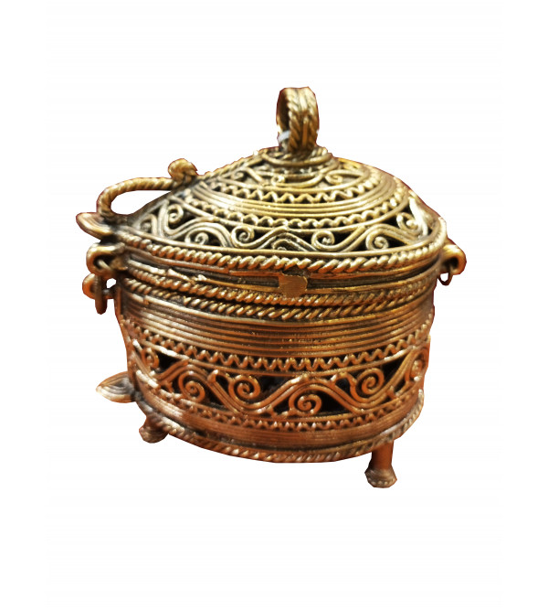 Brass Dhokra Box