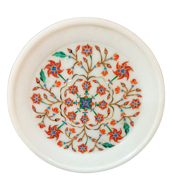 Marble Plate 6 Inch