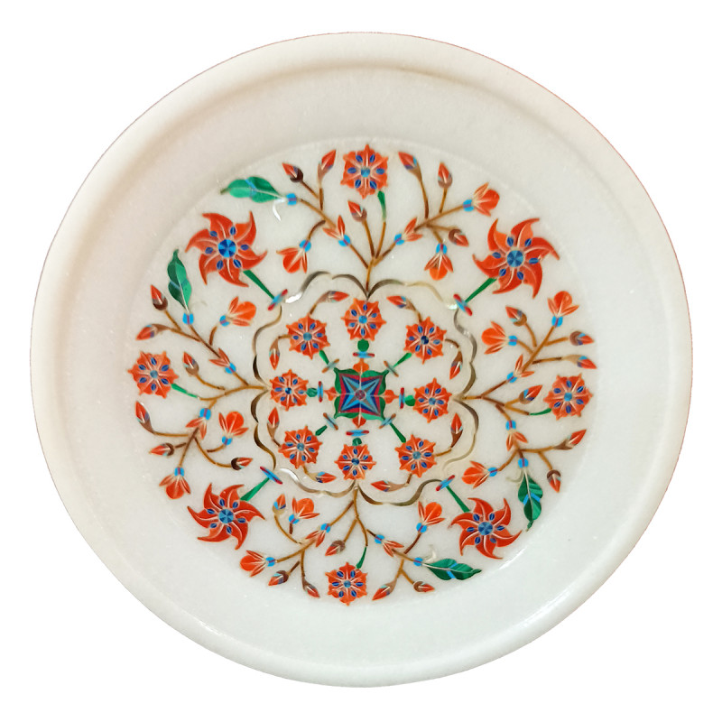 Marble Plate 6 Inch