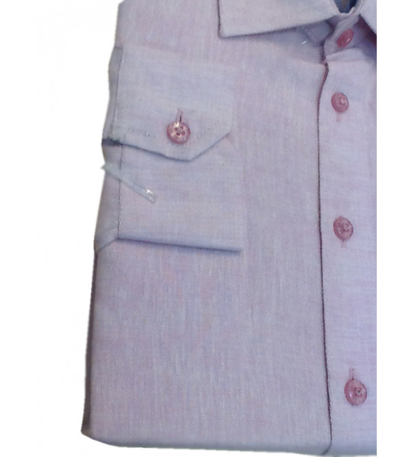 Linen Shirt Full Sleeve Size 38 Inch