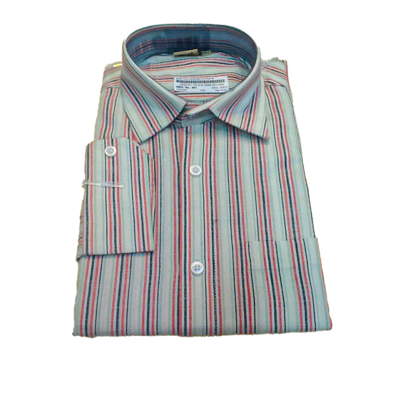 Cotton Stripe Shirt Full Sleeve Size 40 Inch