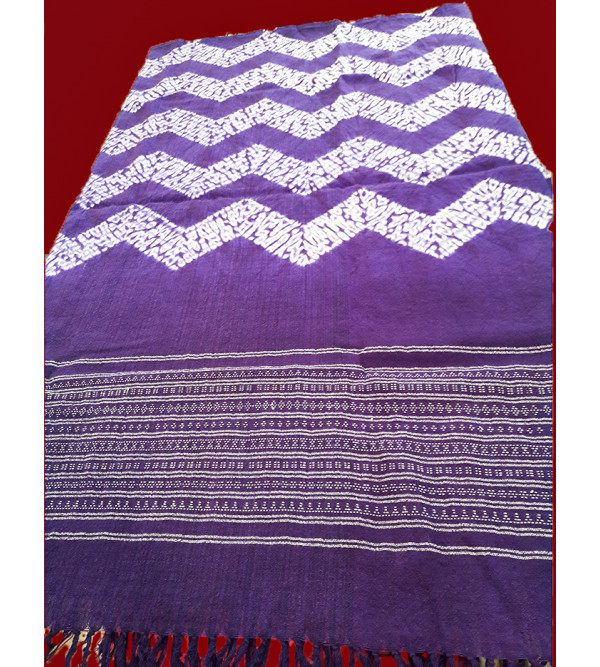Woollen Tye-Dye Stole in Gujarat Size,28X80 Inch