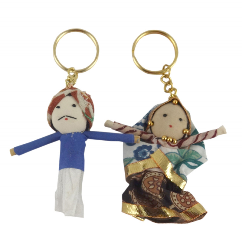 HANDICRAFT DOLL KEY RINGS