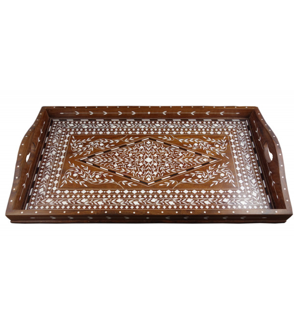 TEA TRAYS (12X18 INCH) SHEESHAM WOOD