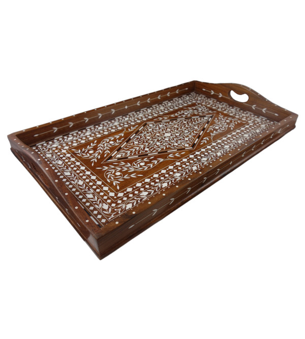 TEA TRAYS (12X18 INCH) SHEESHAM WOOD