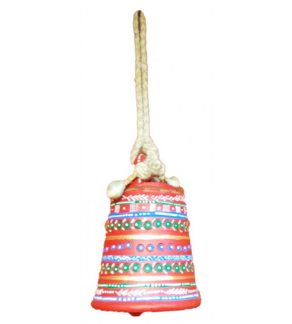 TERRACOTTA BELL HANGING 5.25 INCH