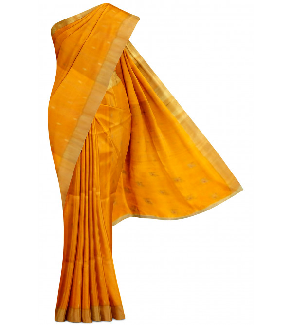 Chanderi Zari Buta Saree With Blouse